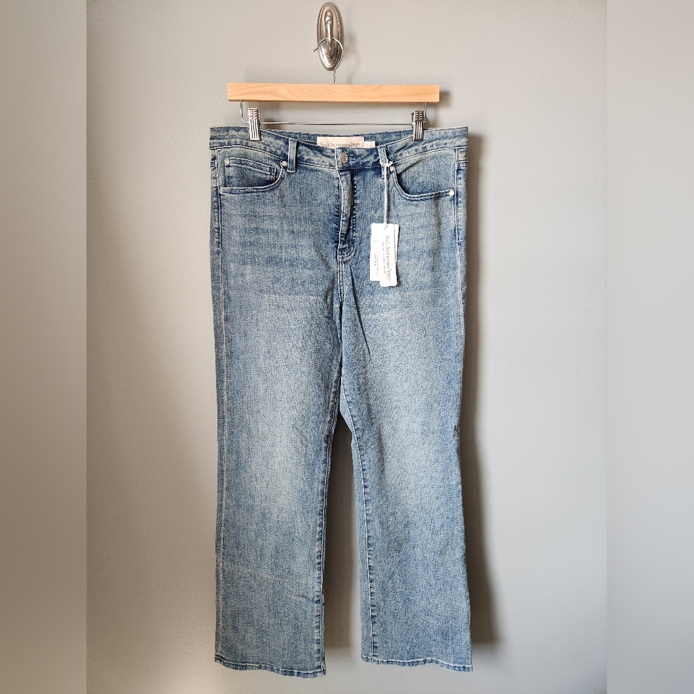 Soft Surroundings Ultimate Denim High Rise Bootcut Jeans Size 16 NWT